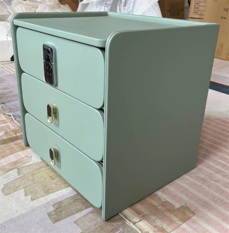 Hotel Nightstand with Gold Legs | Commercial Bedside Table Supplier