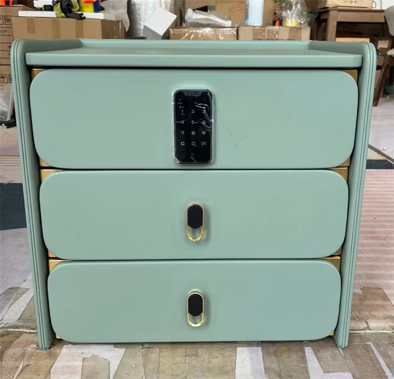 Hotel Nightstand with Gold Legs | Commercial Bedside Table Supplier